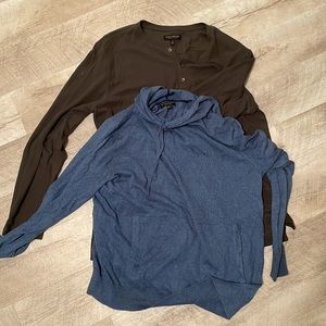2 XL banana republic long sleeve